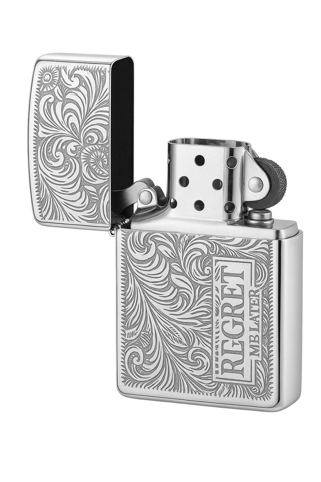 Regret Me Later Zippo